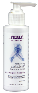 Celadrin Joint Support Lotion (4 oz) NOW Celadrin Lotion can help support joint and cartilage response to physical activity, exercise and postural stability..